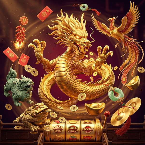 Premium digital casino interface with neon lights